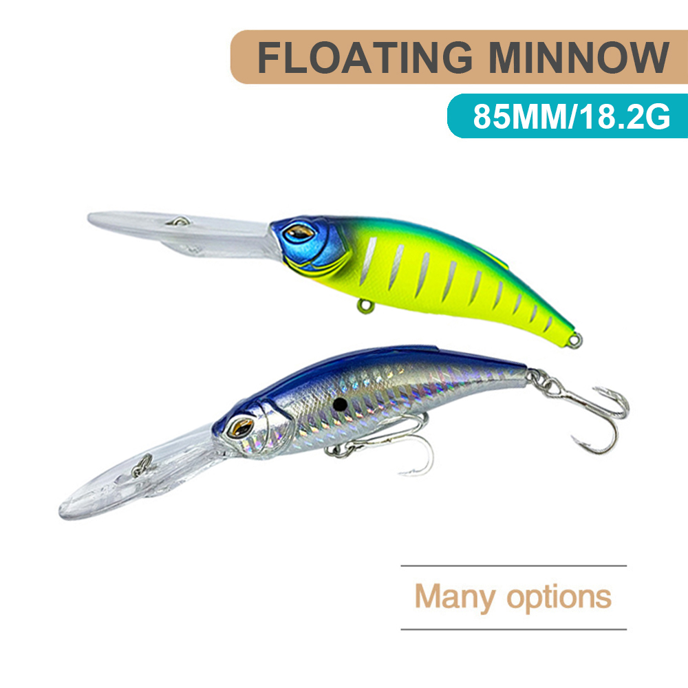 Fishing Lure Jerkbait - 8.5 Cm 18.2G Vissen Lokt Drijvende
