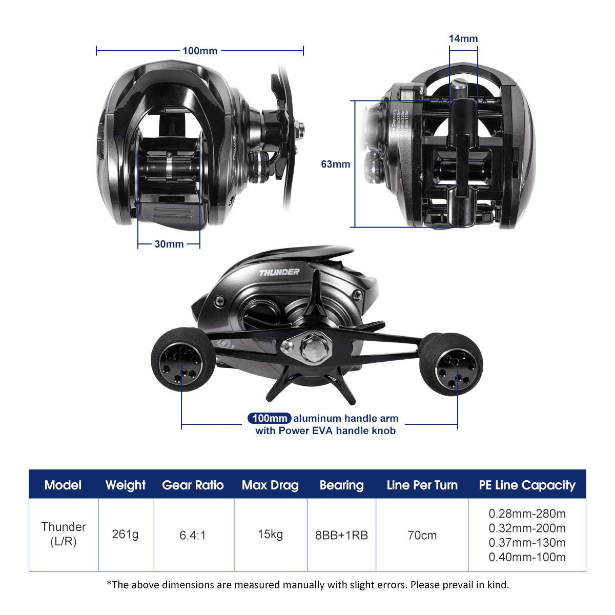 Noeby Baitcasting Reel Magneti - Abu Garcia Reel Max recensie en prijs