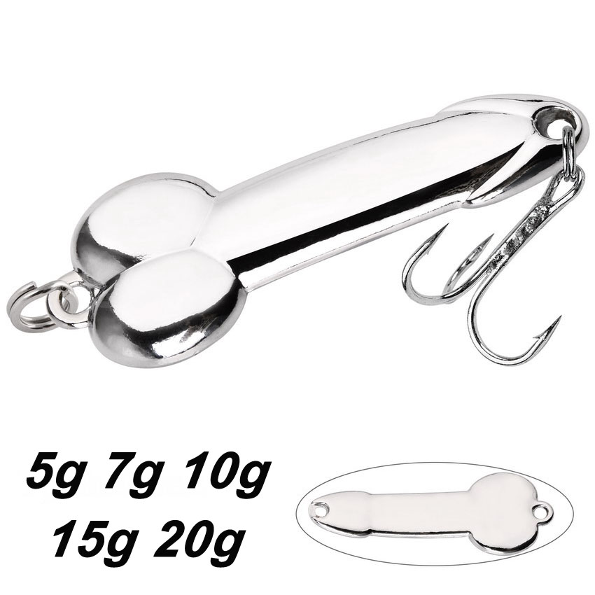 Metalen Lepel Penis Vorm Visaa - Fishing Lure Spoon recensie en prijs