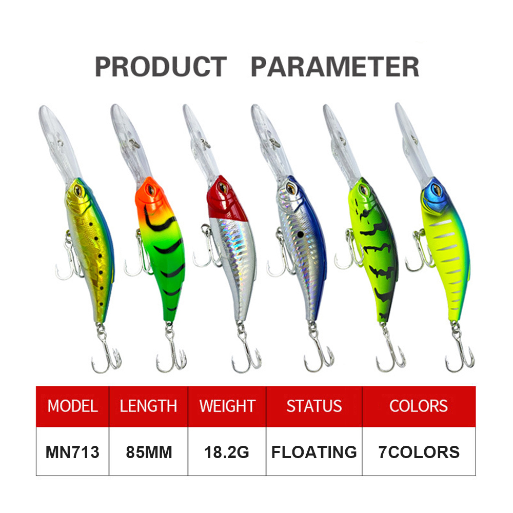 8.5 Cm 18.2G Vissen Lokt Drijv - Fishing Lure Jerkbait recensie en prijs