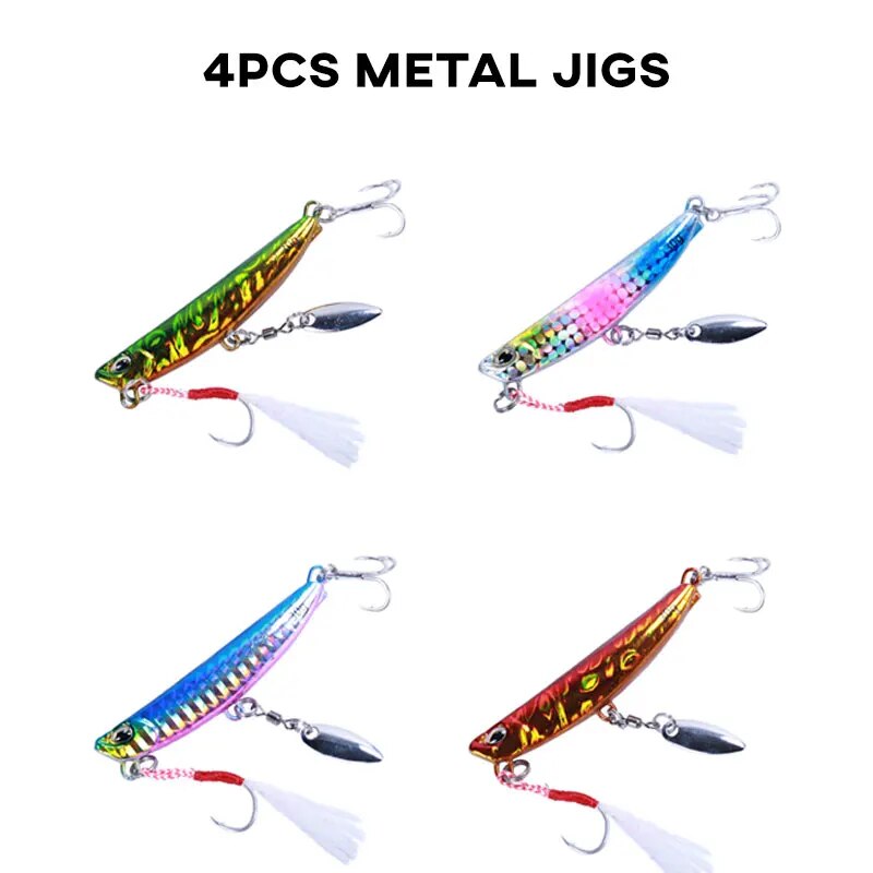 Metalen Jig Lepel Vissen Lokt  - Fishing Lure Buzzbait recensie en prijs